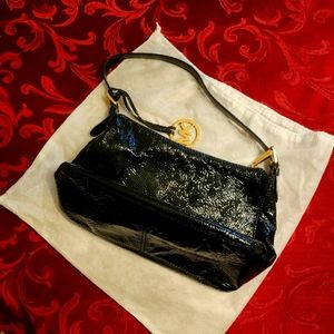 Michael kors vintage hobo patent leather GC